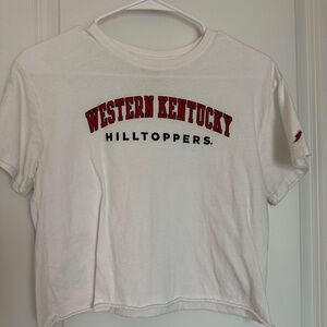 Western Kentucky university crop top